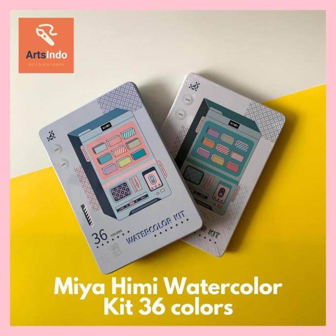 

Miya Himi Watercolor Kit 36 Colors - Cat Air Kit 36 Warna