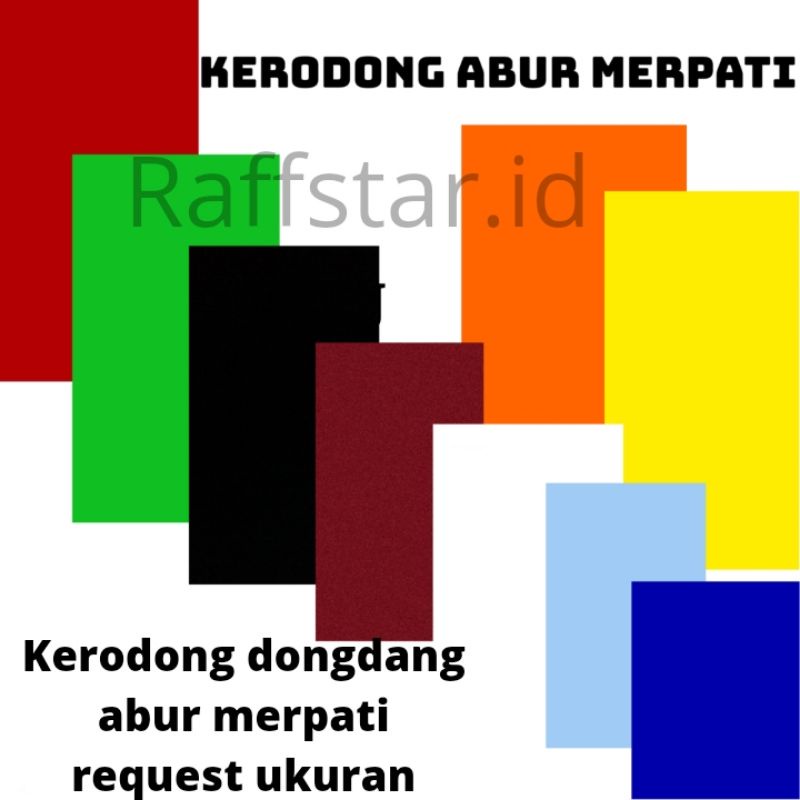 KERODONG DONGDANG ABUR/GABUR/PENERBANG/MERPATI/LEPAS