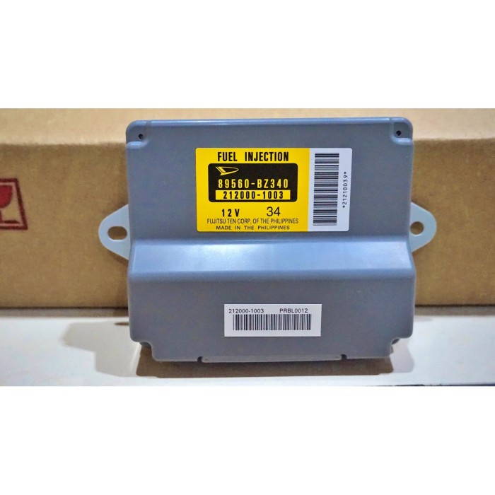 ENGINE CONTROL UNIT ECU KOMPUTER AVANZA XENIA 1.3 NON VVTI 89560-BZ340