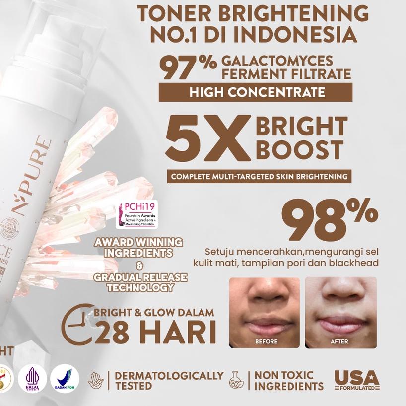 ➼ NPURE LICORICE MILKY SPOTLIGHT TONER ➯