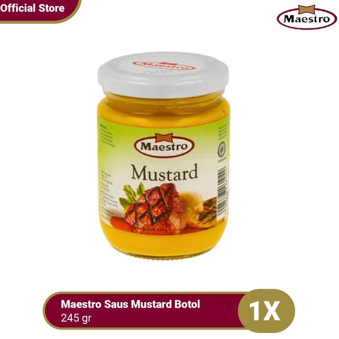 

Maestro Saus Mustard Botol 245g