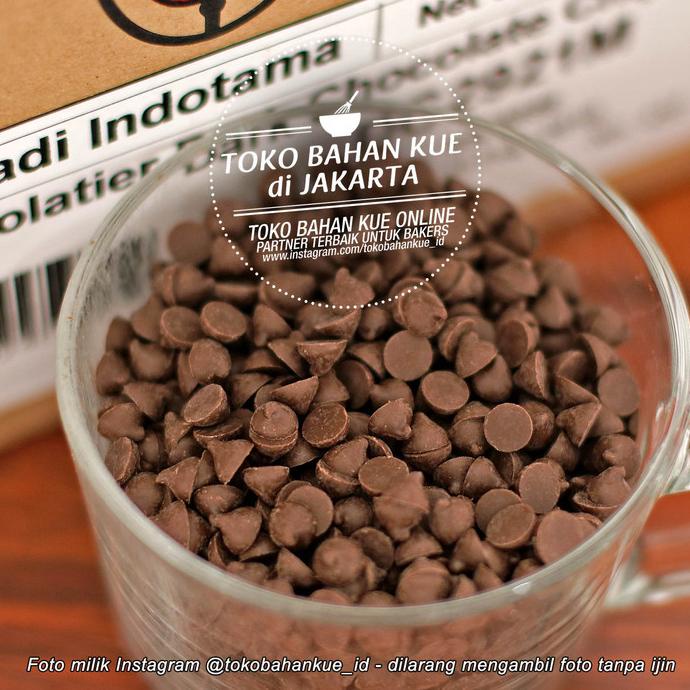 

Cokelat Chips Tulip Dark Chocolate Chip 100gr Premium Choco Chip Biasa