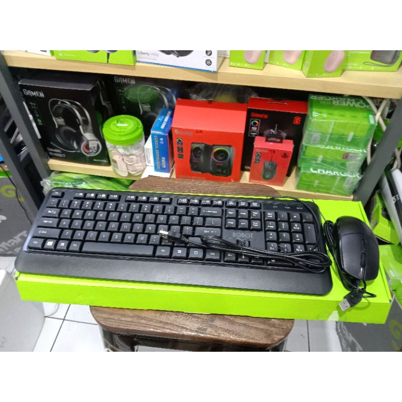 WIRED KEYBOARD &amp; MOUSE COMBO KM2600 ORIGINAL ROBOT