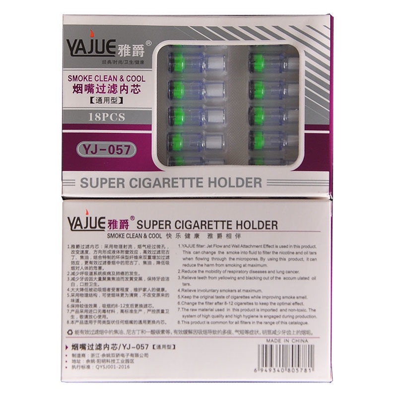 Refil Isi Ulang Pipa Filter Yajue YJ - 057 Isi Ulang Filter Super Cig4rette Holder