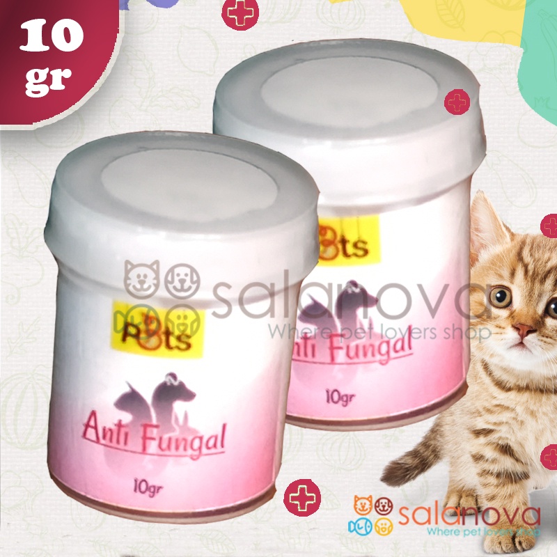 Anti Fungal Obat Jamur Untuk Hewan Kucing, Anjing, Kelinci 10gr - P3ts