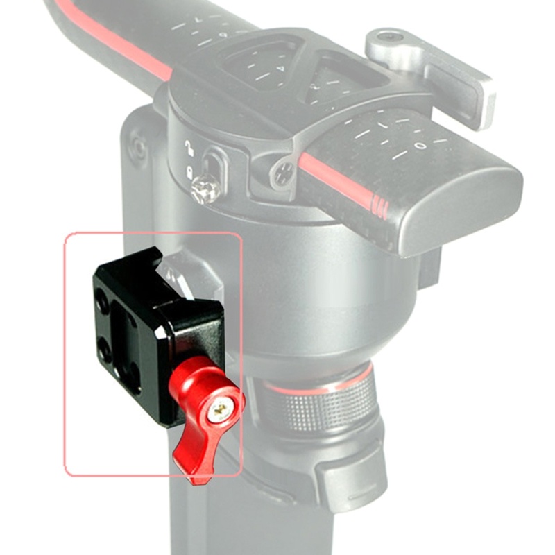 Zzz NATO Clamp Quick Release Penjepit Rel NATO 1per4lubang Untuk Lampu Video Kandang Kamera