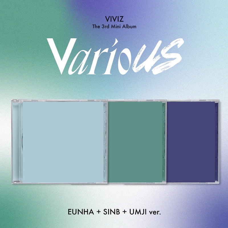 Viviz 3rd Mini Album VarioUS Jewel Case Eunha Sinb Umji Ver