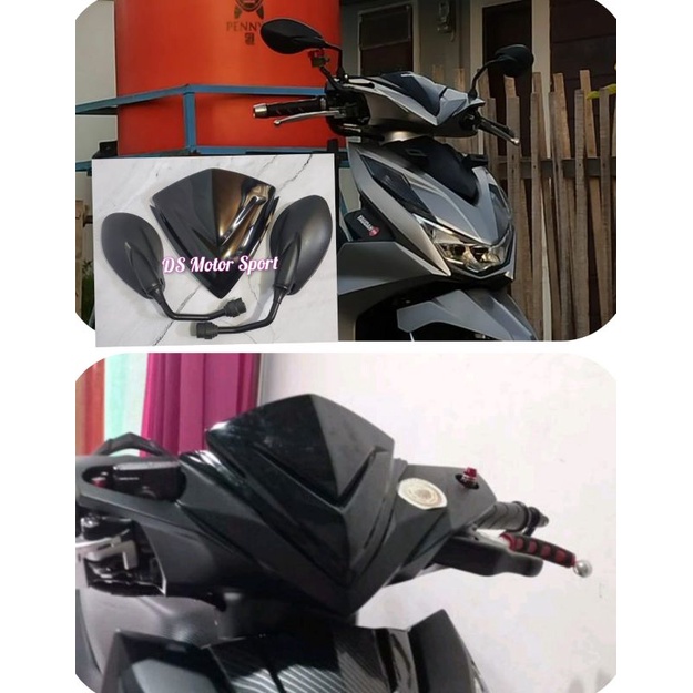 TERLARIS PAKET BEAT NEW DELUXE 2020 2021 2022 VISOR BEAT NEW DELUXE 2020 2021 2022 PLUS SPION BEAT N