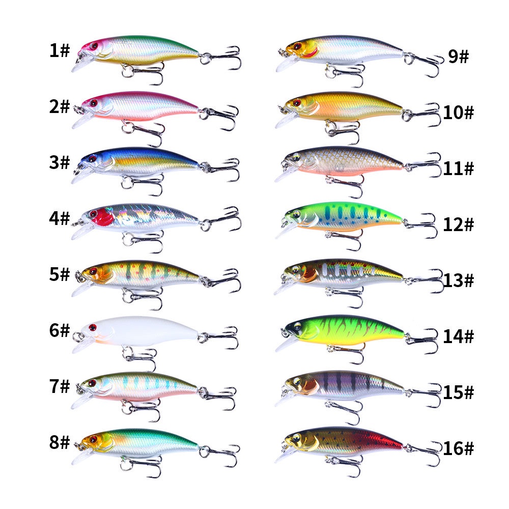 Umpan pancing Minnow ultralight fishing lure 6cm 5 gram import premium