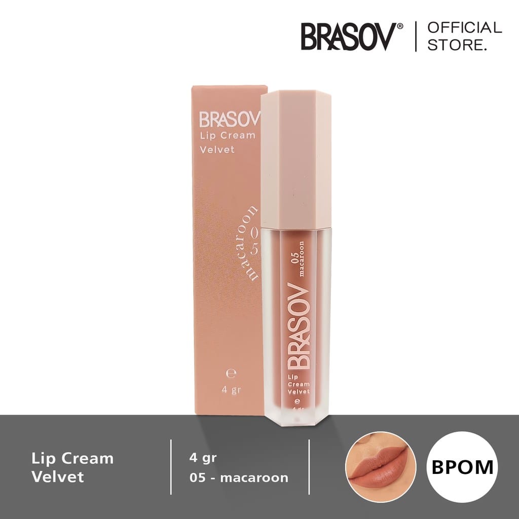 BRASOV LIP CREAM VELVET TERBARU PALING MURAH