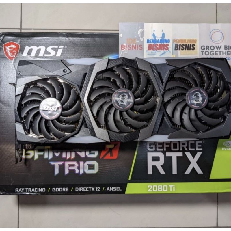 VGA geforce rtx 2080ti bekas like new