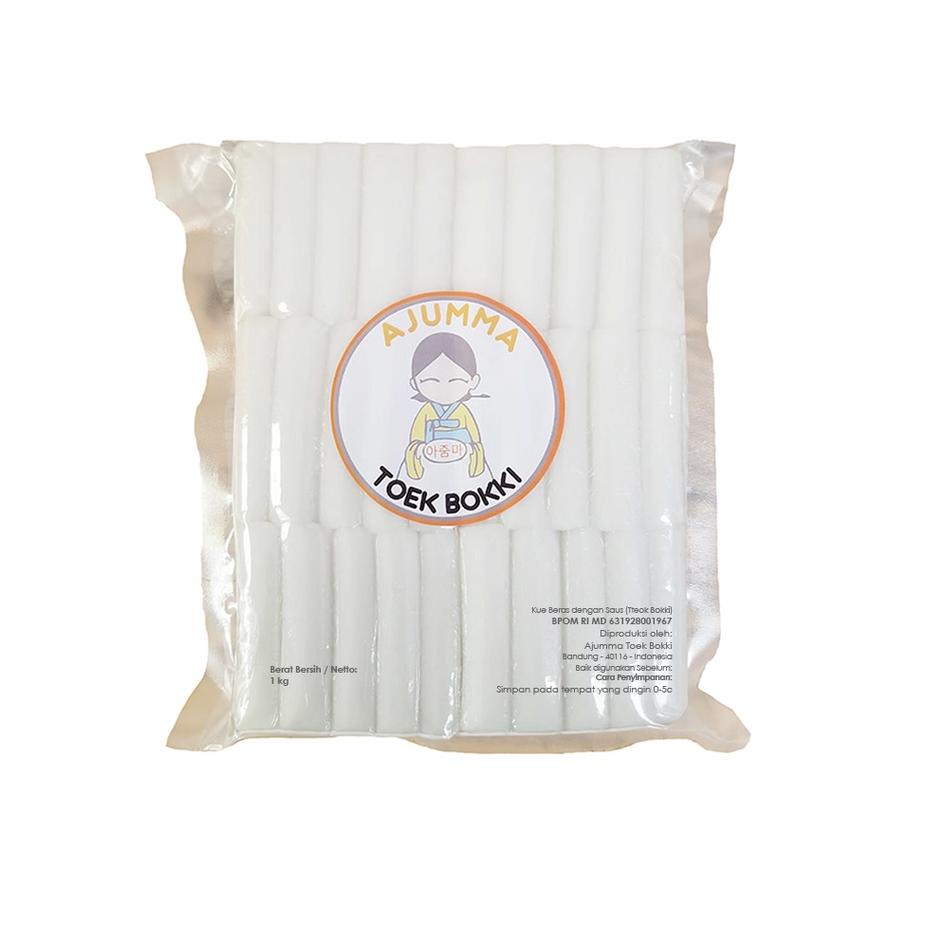 

HOT Ajumma Rice Cake Topokki - Kue Beras Korea Autentik 1kg