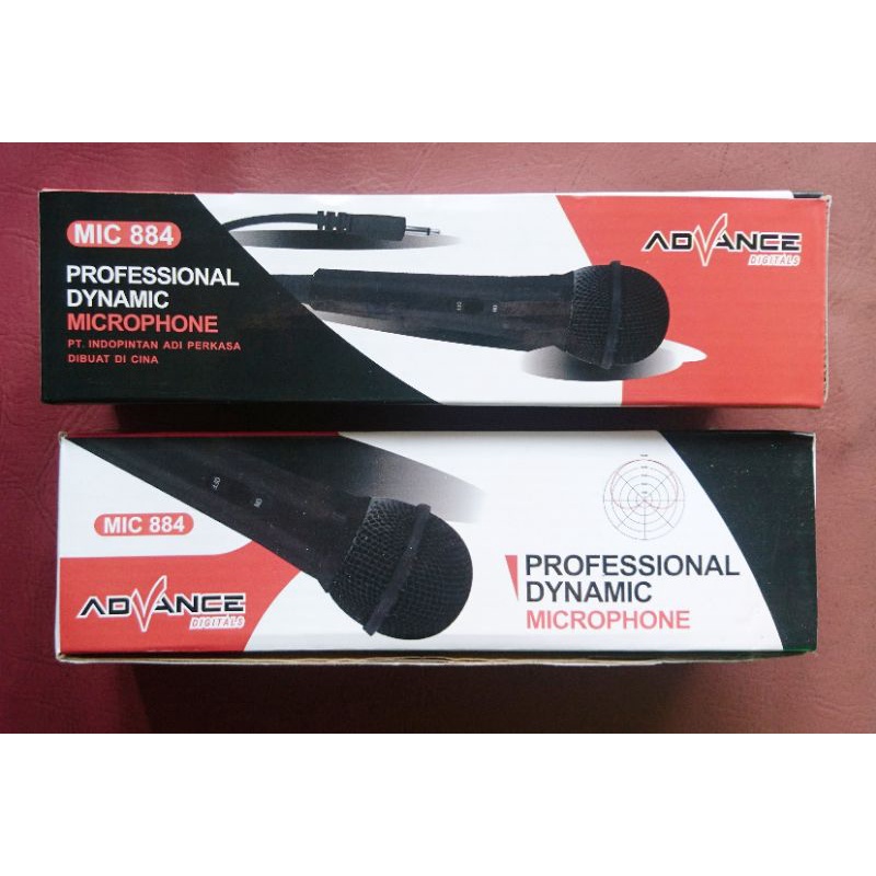 microphone kabel advance 884 professional dynamic