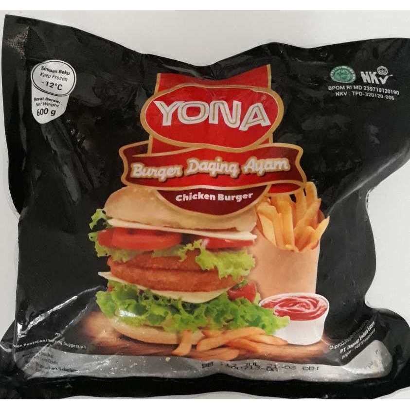 

FM Yona Chicken Burger 500gr