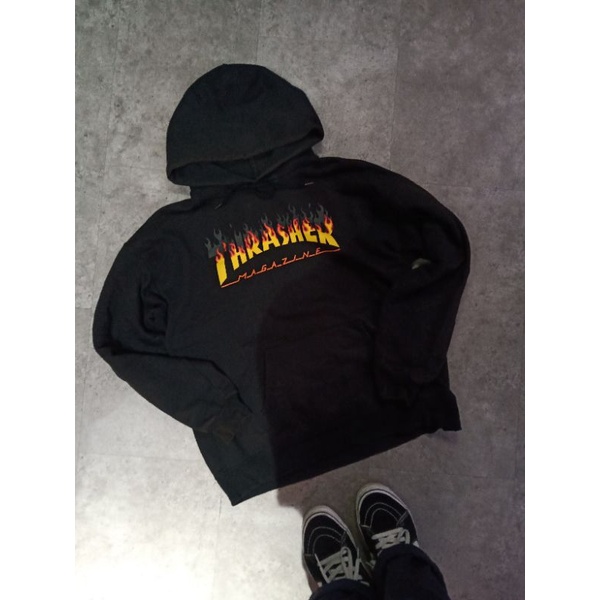 Hoodie Thrasher BBQ FLAME Original Second / Bekas