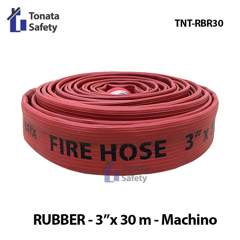 Fire Hose Rubber Tonata 3&quot; x 30m / Selang Pemadam 30 m