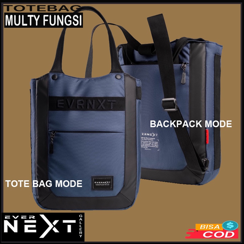 Tas Tote bag multy fungsi backpack unisex pria wanita eksklusif tas laptop jinjing wanita tas bahu pria tas totte bag pria multi fungsi ransel unisex pria wanita tas kuliah kerja cewek tas totbag pria cewek hu