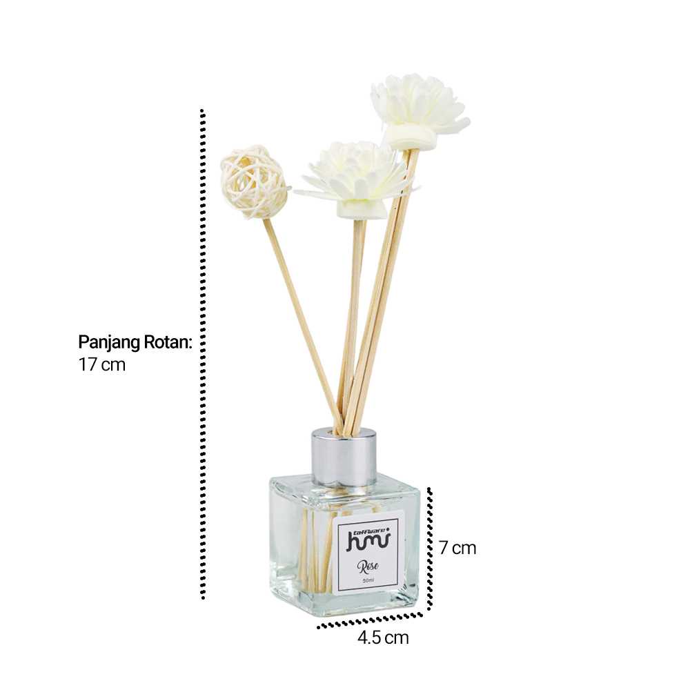 Taffware HUMI Parfum Pewangi Pengharum Ruangan Aroma Diffuser 50 ml DF-099