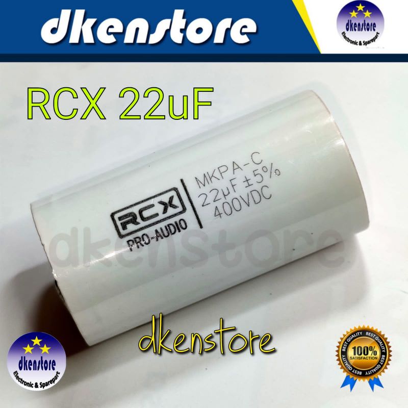 Kapasitor RCX 22uF 400v Cap 226 22 uf