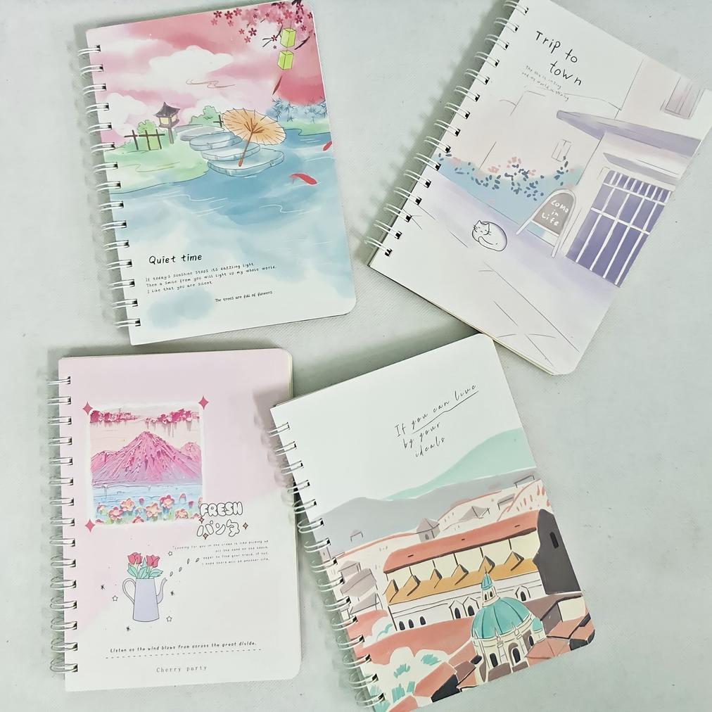 

Promo - Sos Buku Tulis Spiral A5-90 Biasa Cover Karton/Buku Spiral/Catatan/Note Book/Notebook Best Seller!!