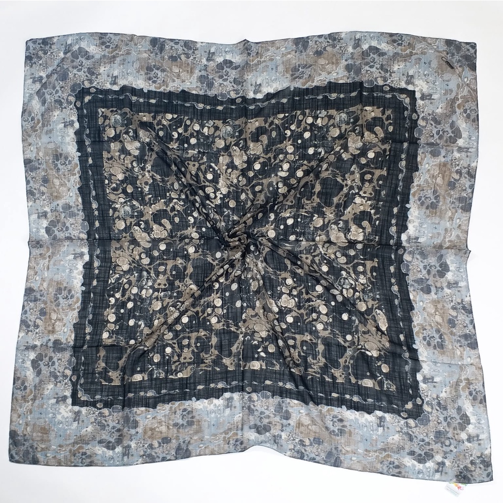 EBRU Series Miss Color Voile Scarf Voal Flam - Hijab Size 120*120 cm-3