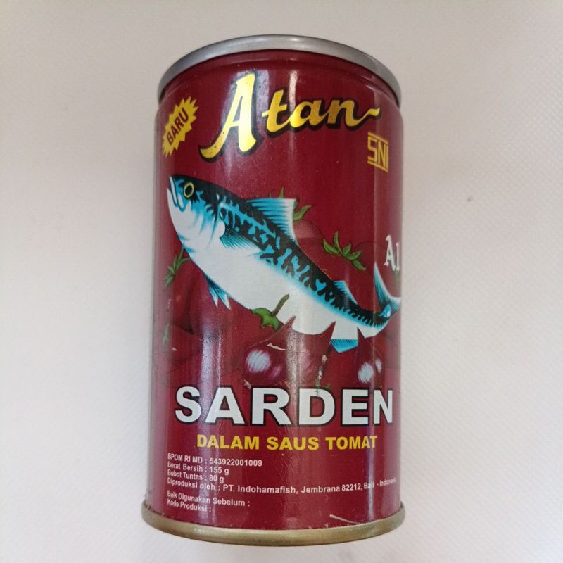 

SARDEN ATAN SAUS TOMAT 155g