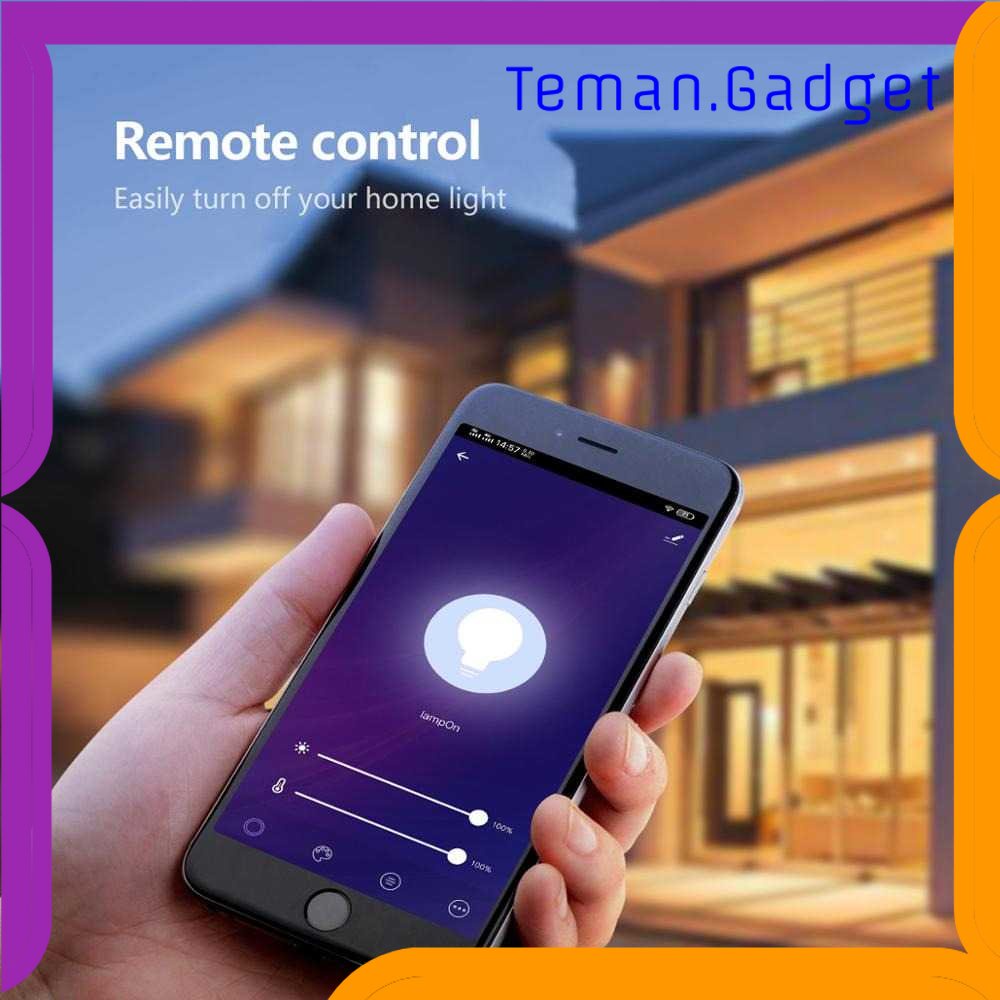 TG - LMP TUYA Lampu Bohlam LED RGBCW Smart Bulb Bluetooth E27 9W - A60