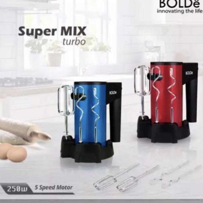 MIXER HAND BOLDE, SUPER MIXER BOLDE BIRU, MERAH