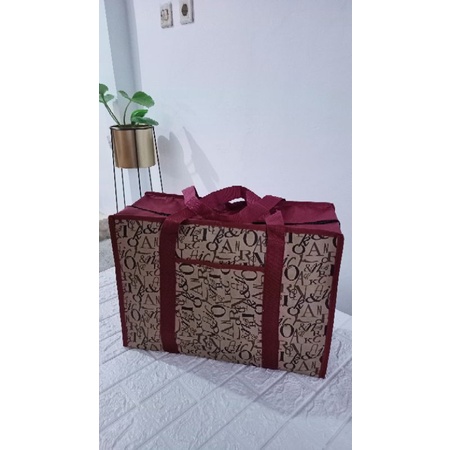 TAS LAUNDRY TANGGUNG LEBAR  48CMX34CMX20CM DAN KECIL LEBAR 38X25X17CM