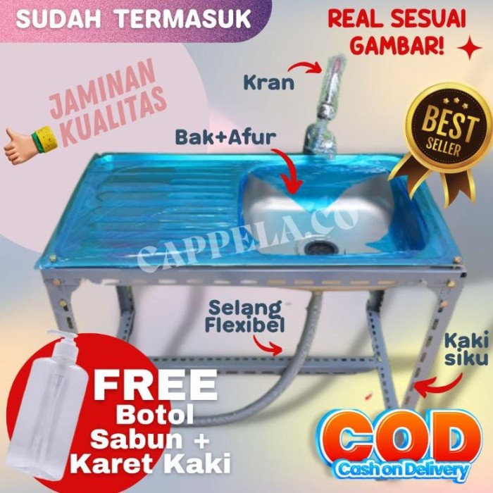 %$%$%$%$] Wastafel Cuci Piring Portable Kitchen Sink Murah / Bak cuci piring