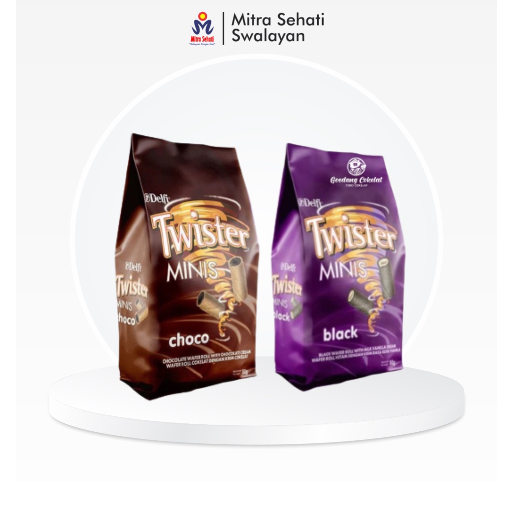 

TWISTER 70gr BLACK, COKLAT - Mitra Sehati Swalayan