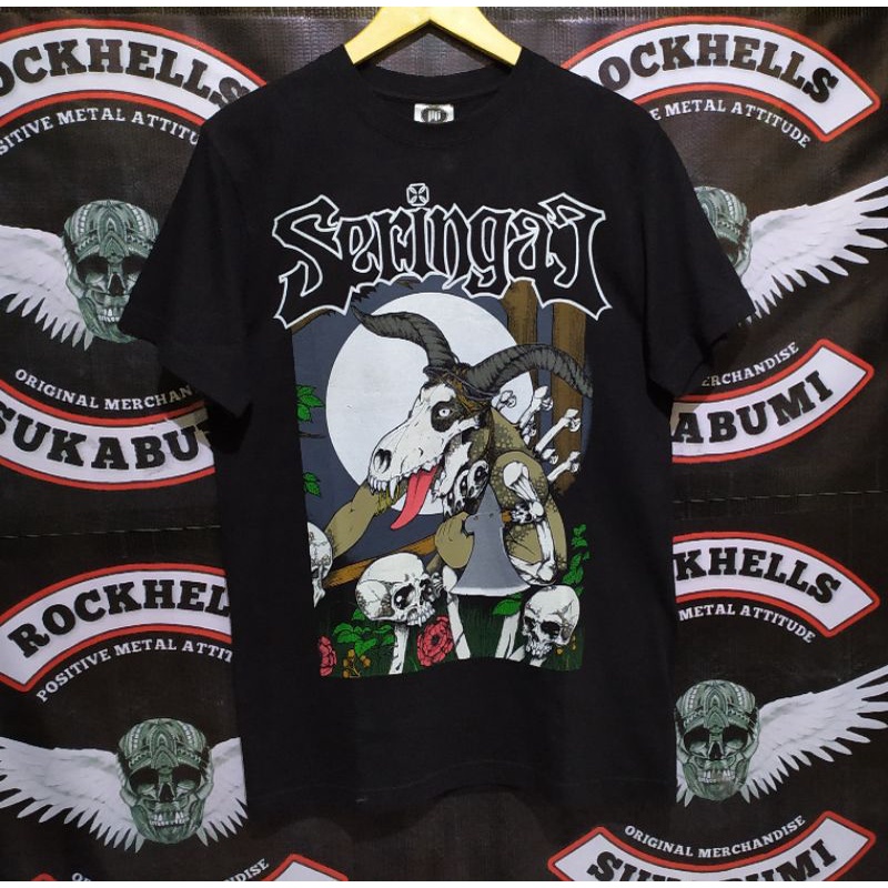 T-shirt Seringai Wolfgoat (Rare Item)