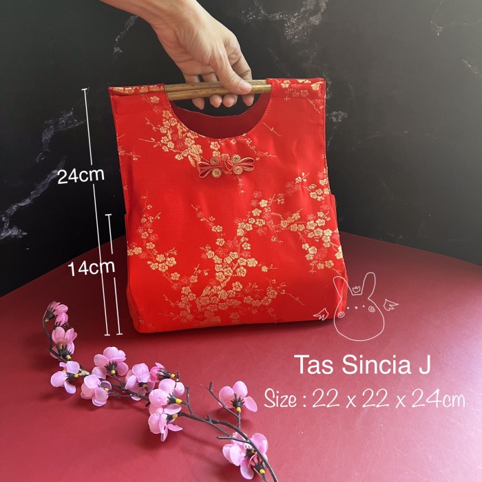 

Terlaris ✨ - Tas Cheongsam Imlek Kue Cookies Hampers goody Bag Sincia CNY - TAS J BAMBU 2.1.23