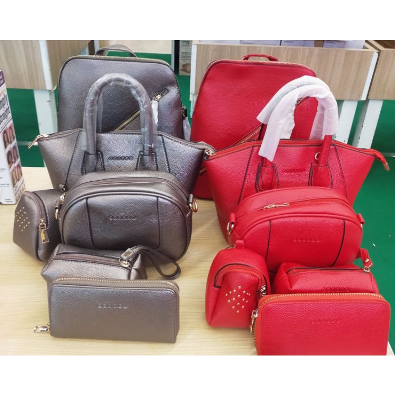 Bonobo Bag / set 6 in 1 /  multi bag set / tas wanita murah