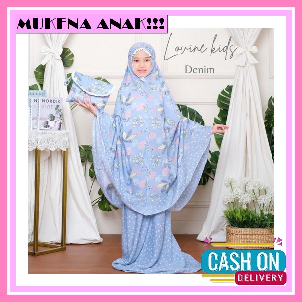 Mukena Anak Kekinian Anak Mikena Travelling Lebaran Tanggung Murah Mukenah Mukwna Mungkena Remaja Co