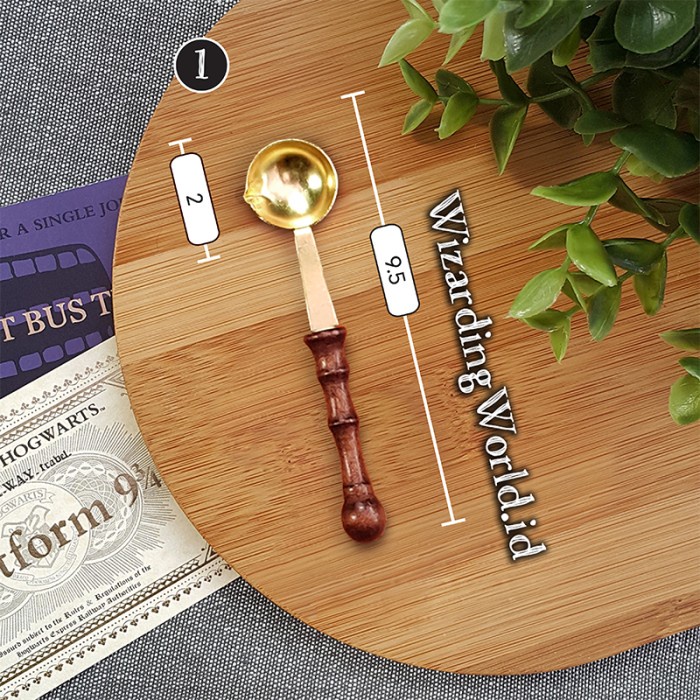 

Stmp Spoon Wax Seal Stamp Sendok Lilin Segel Stempel Stainless Steel