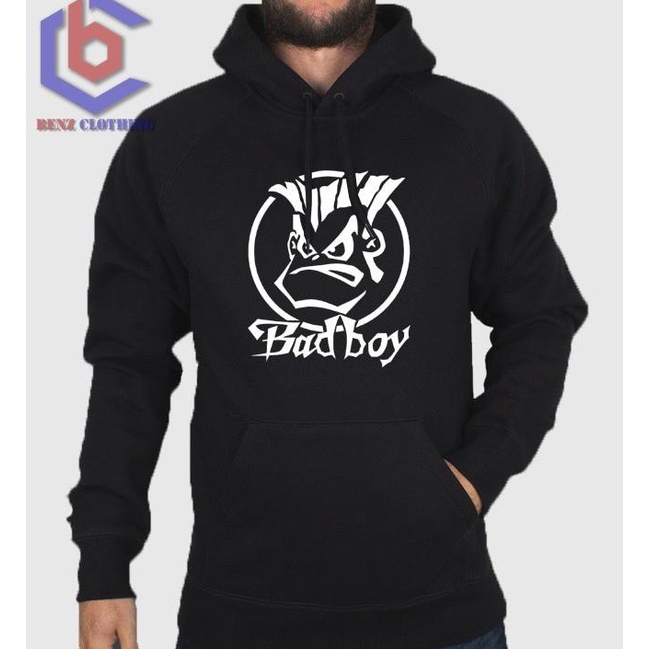 Jaket Hoodie Sweater Bad Boy Logo Outerwear Pria Wanita Jumper Fleece Sablon Polos