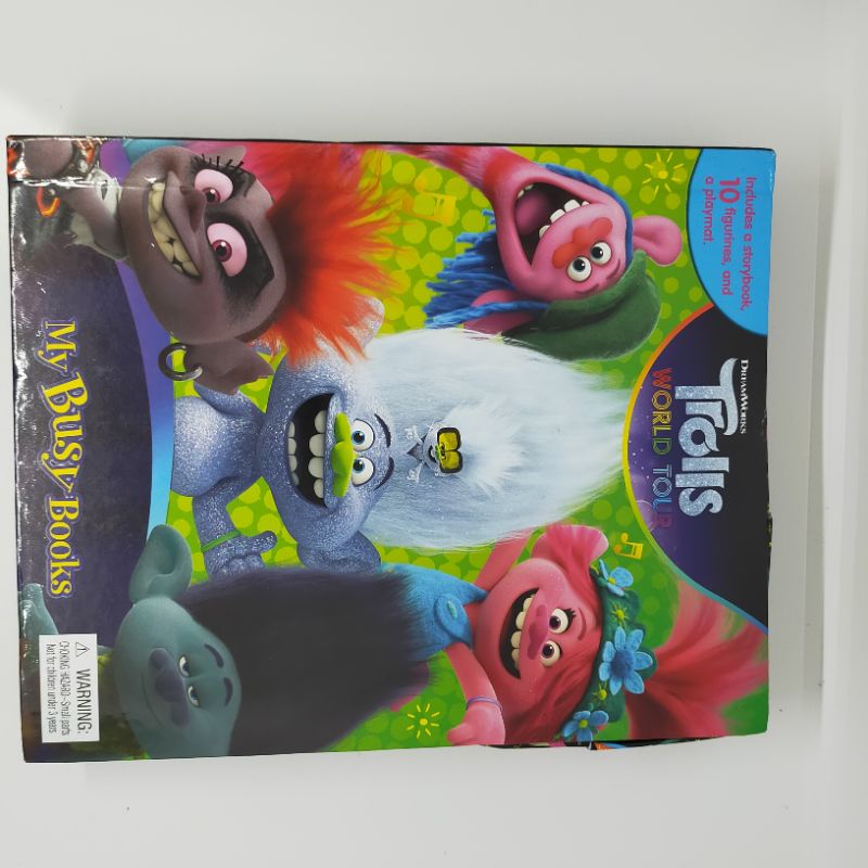 DREAMWORKS MY BUSY BOOK TROLLS