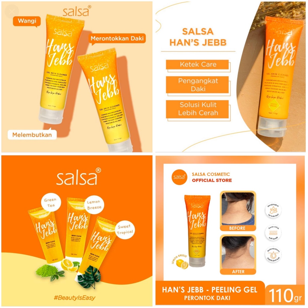 Salsa hans jebb gel skin cleanser