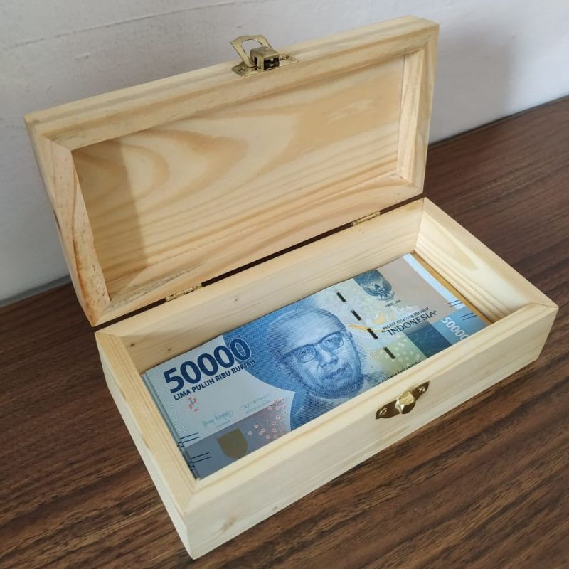 kotak kayu hantaran seserahan / kotak kayu Mahar/ Kotak perhiasan / Kotak