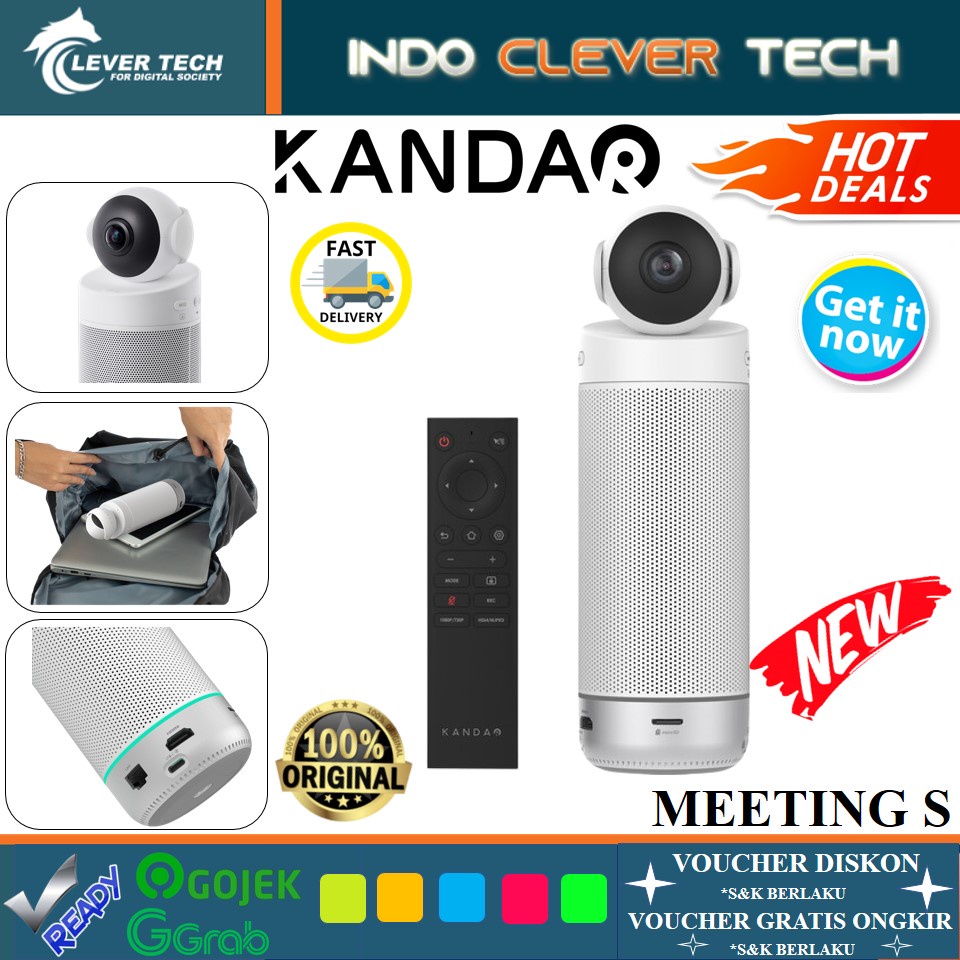 Kandao Meeting S Ultra Wide 180 Stand Alone Video Conference Camera