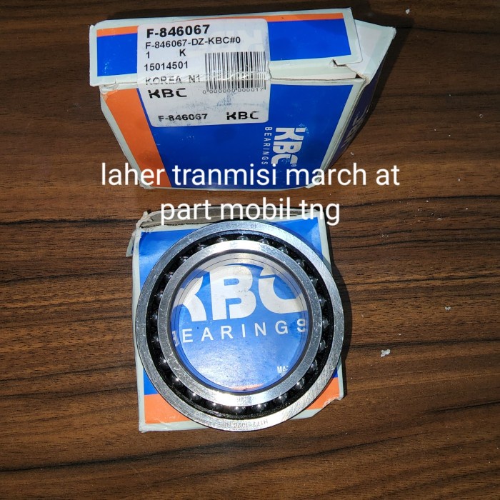 Laher Bearing Transmisi Nissan March Matic F-846067