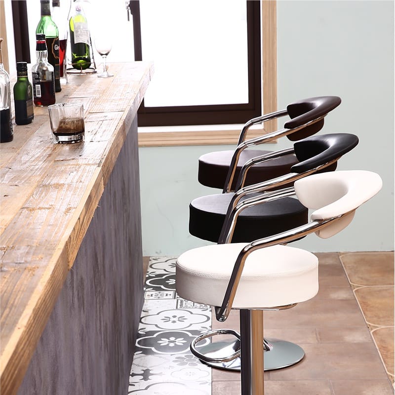 Sutera99 kursi hidrolik persegi bar chair cafe kitchenset minimalis barstool SJY-2/6/8