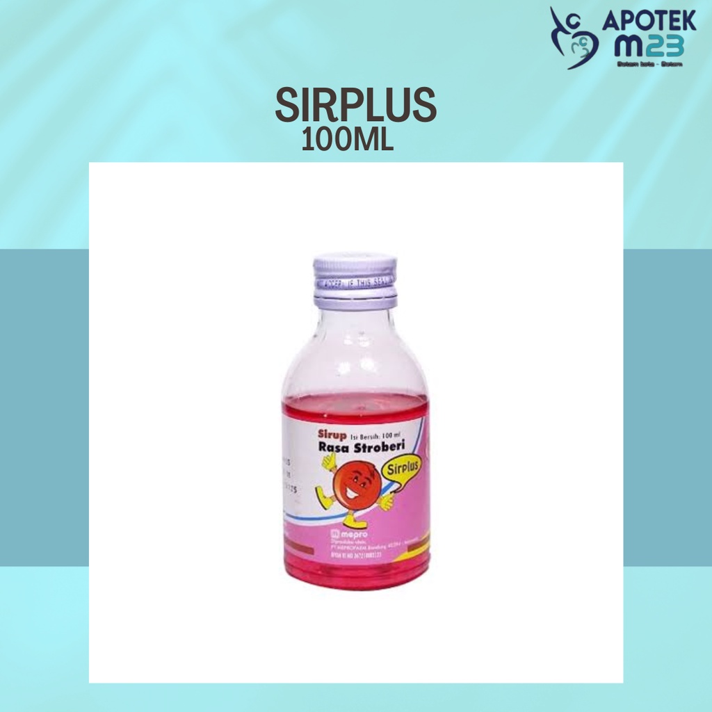 

Sirplus sirup Strawberry 100ml