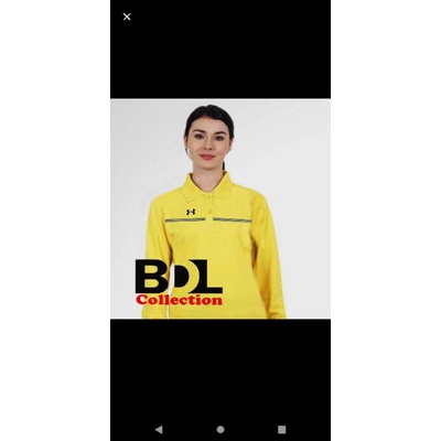 kaos polo golf lengan panjang pria-wanita