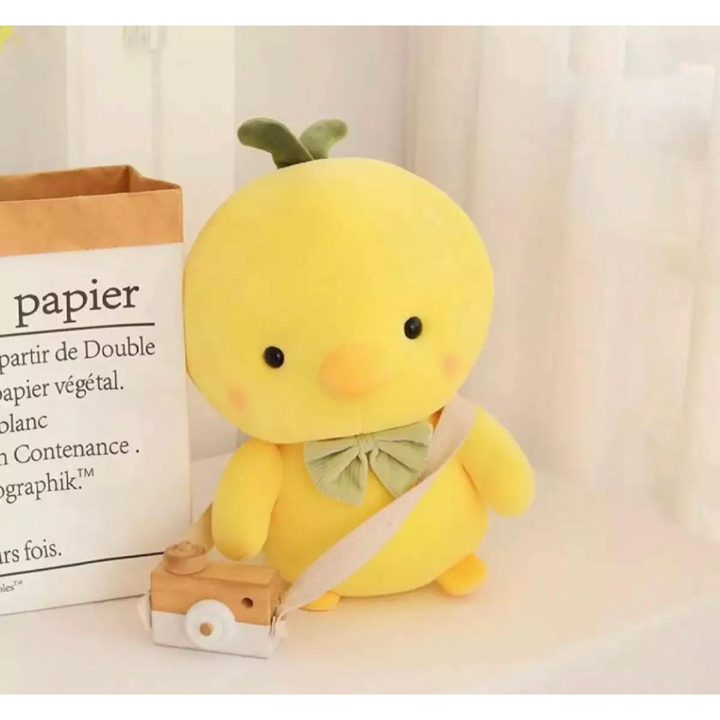 Viral !! Boneka Bebek Kuning Lucu Boneka Bebek Korea Gemoy lalafanfan Mainan anak Terbaru