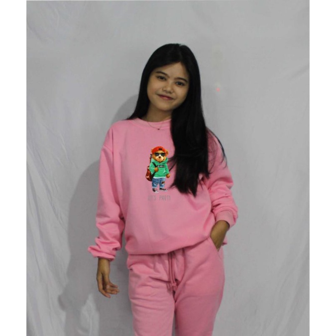 Sweater Basic Crewneck sablon Original NVR Clothing 07