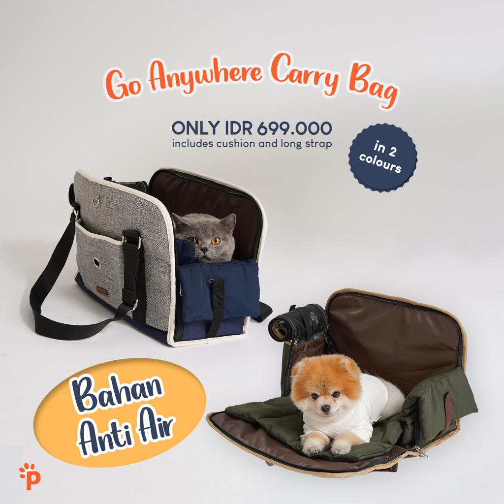 Pawlovin - Tas Kucing dan Tas Anjing Go Anywhere Pet Carrier / Pet Cargo