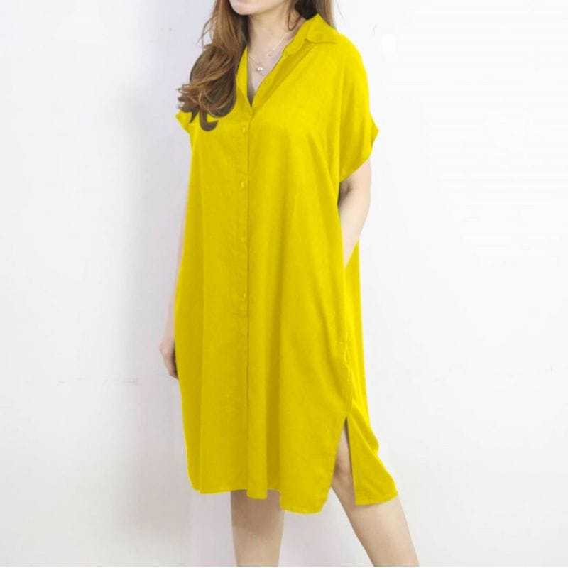 Home Dress Korea Full Kancing Rayon Busui|Dress Wanita|Daster Kekinian|Daster Viral|Dress Korea|Dres