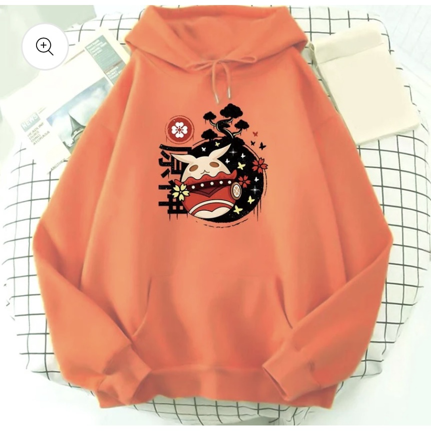 Jumper Hoodie Klee anime II  Sweater Hoodie Trendy II Sweter Oblong Topi Size M - XL ( Pria &amp; Wanita / Anak &amp; Dewasa )